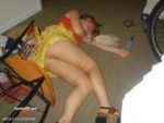 Sleeping drunk girl fucked by Muslim